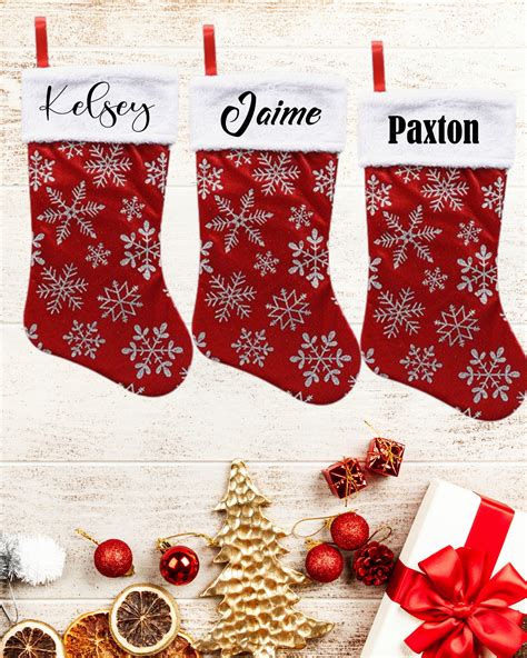 personalized stockings for christmas etsy|More.